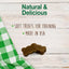Nylabone Healthy Edibles Chewy Bites Bacon — producto sin empaque