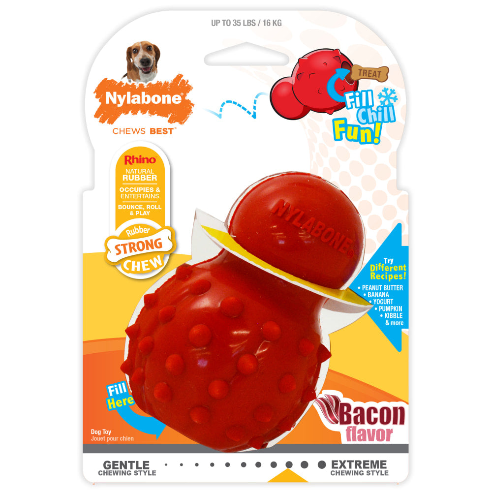 Nylabone Strong Chew Cone rellenable — empaque frontal