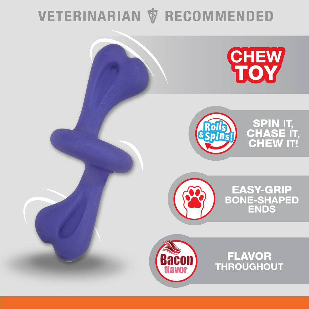 Nylabone Power Chew Rolley Bacon — producto sin empaque