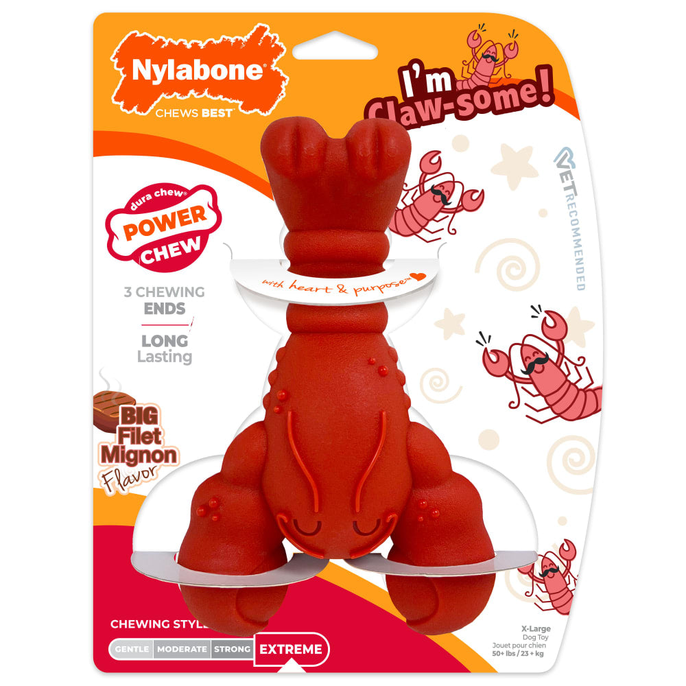 Nylabone Power Chew Lobster Souper — empaque frontal