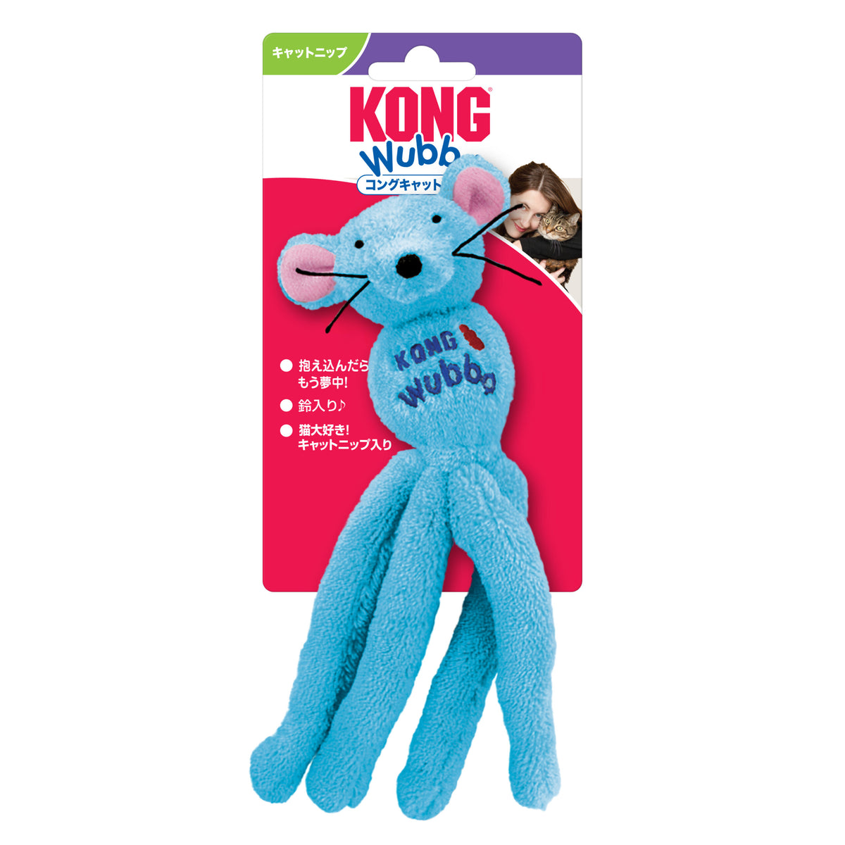 KONG Wubba Cat Mouse — imagen principal