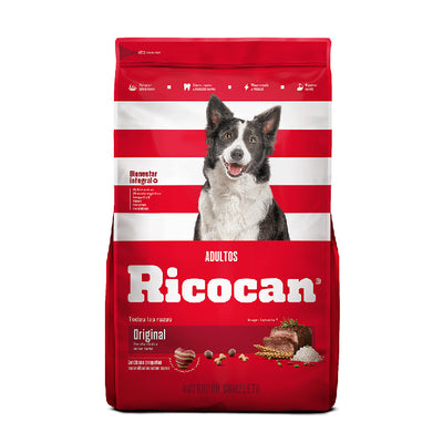 Ricocan | Original sabor carne, adultos todas las razas – 1 kg