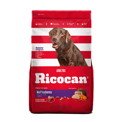 Ricocan | Adultos todas las razas Multisabores – 1 kg