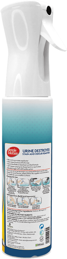Simple Solution Urine Destroyer 400 ml — reverso