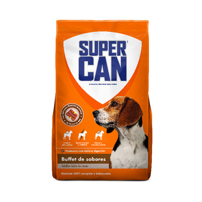 Supercan | Adultos todas las razas Buffet de Sabores – 1 kg