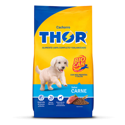 Thor | Cachorros todas las razas sabor carne – 1 kg