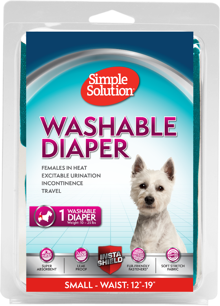 Simple Solution Washable Diaper Small — frontal