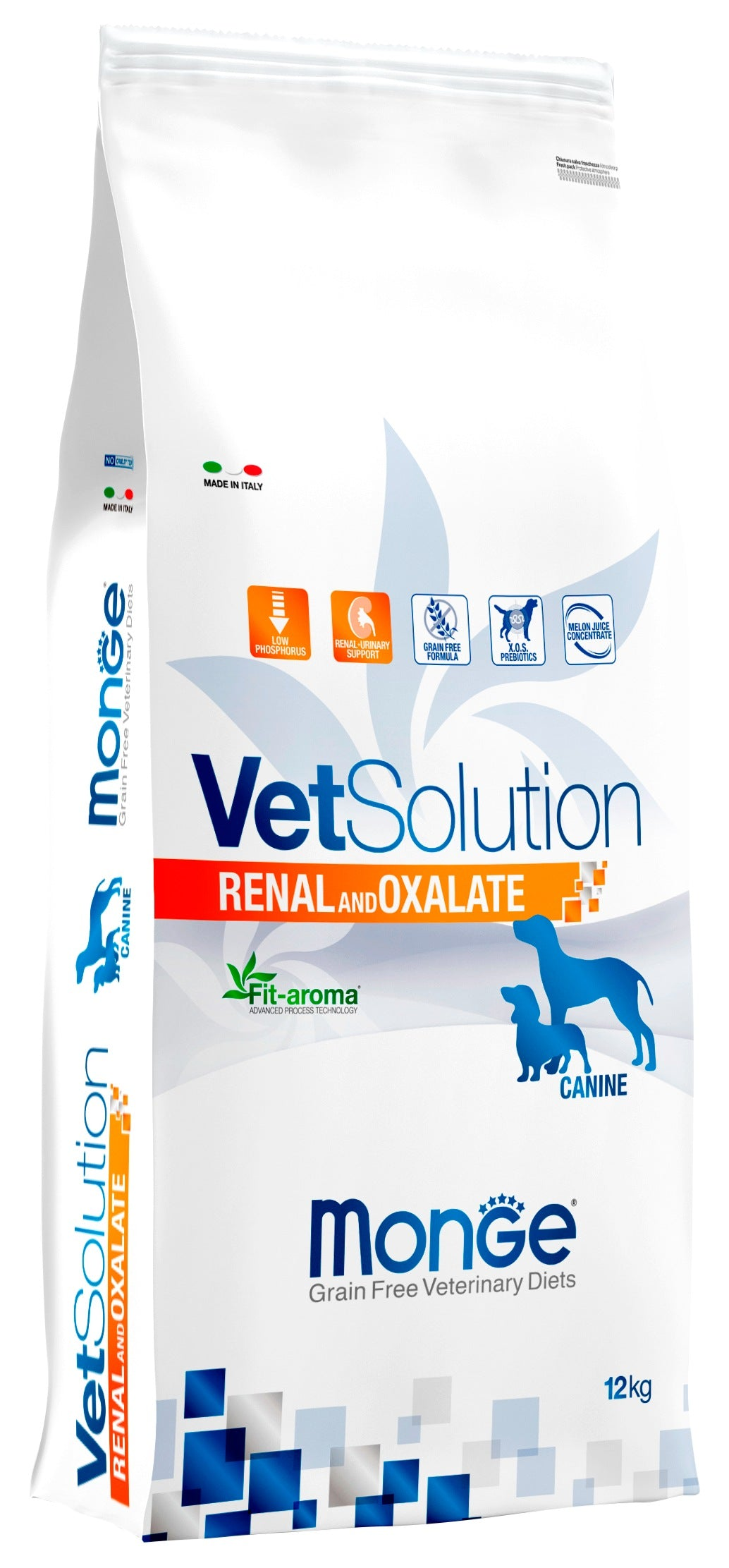 Monge VetSolution | Seco perros Renal y Oxalate