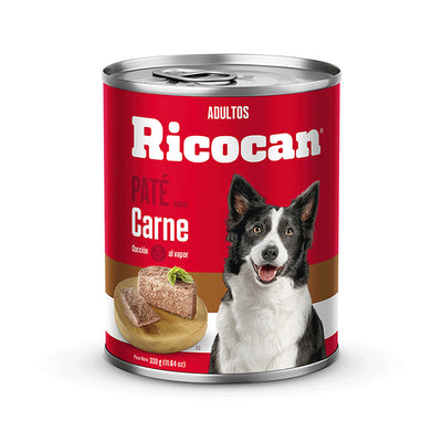 Ricocan | Paté sabor carne, adultos (lata)