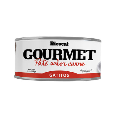Ricocat Gourmet | Paté sabor carne, gatitos (lata)