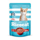 Ricocat | Trocitos sabor salmón, gatos adultos (pouch)