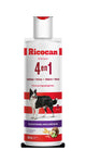 Ricocan | Shampoo 4 en 1 para perros adultos – 380 ml