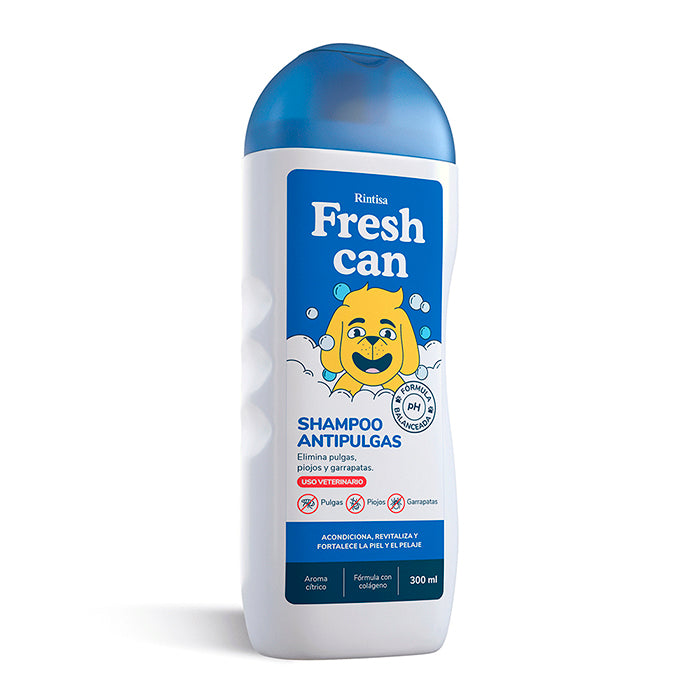 SHAMPOO POTE FRESH CAN ANTIPULGAS (300ML)