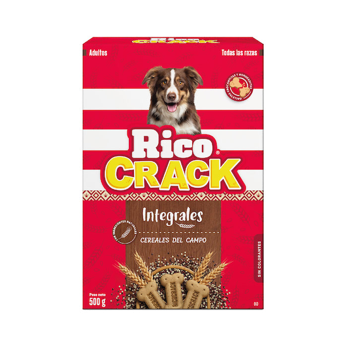 Ricocrack | Galletas Integrales para perros adultos – 500 g