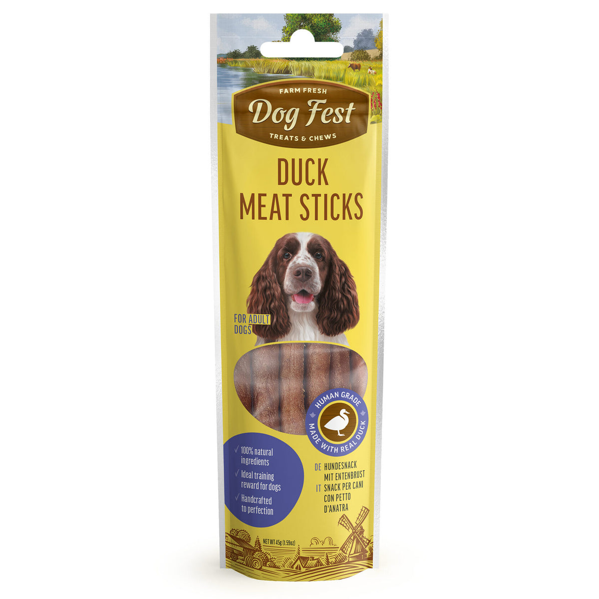 Dog Fest | Barritas de carne de pato para perros adultos