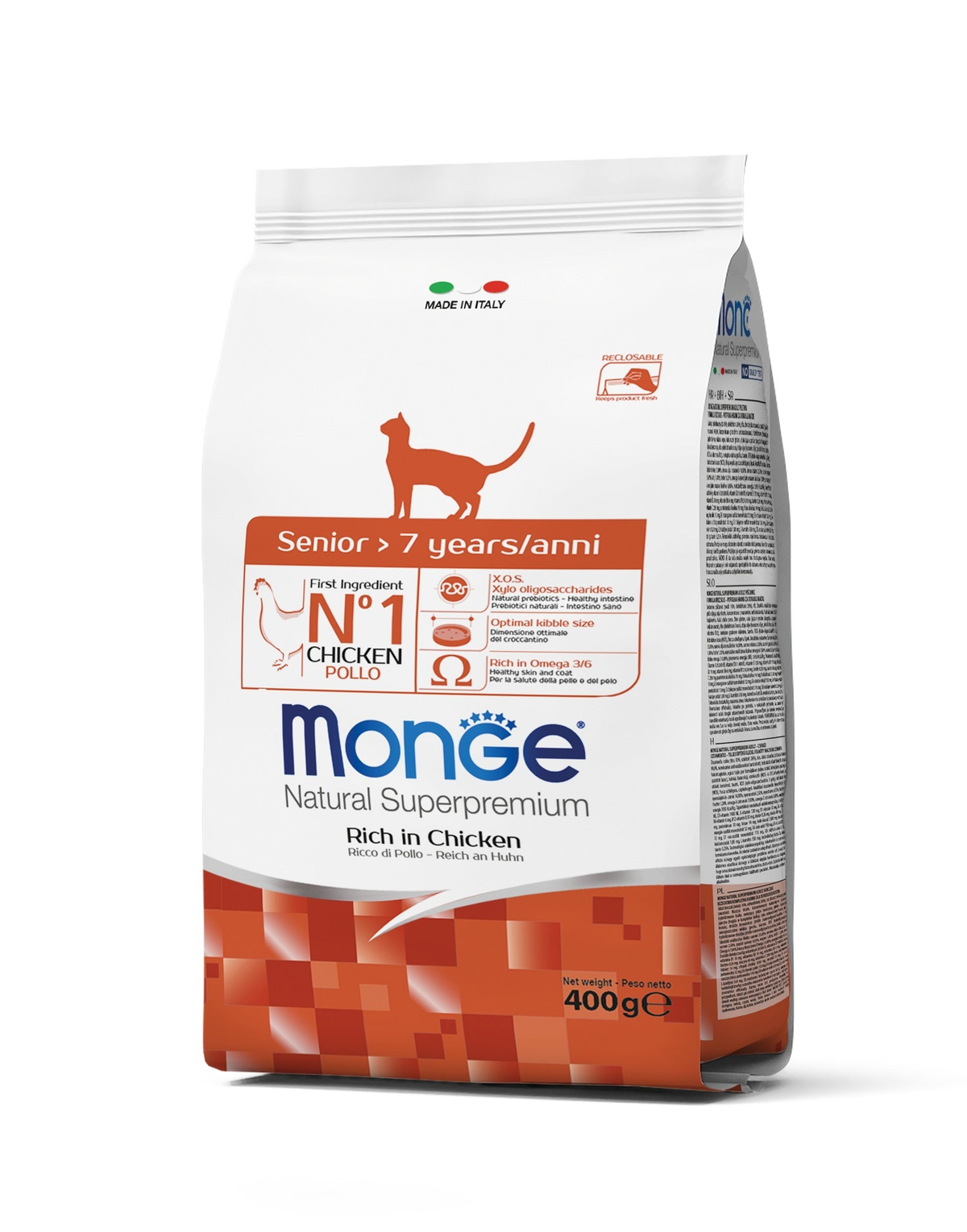 Monge | Seco gatos Senior