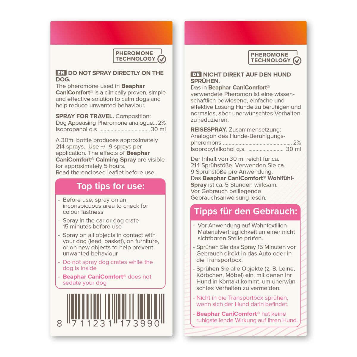 Beaphar CaniComfort Spray — imagen 3