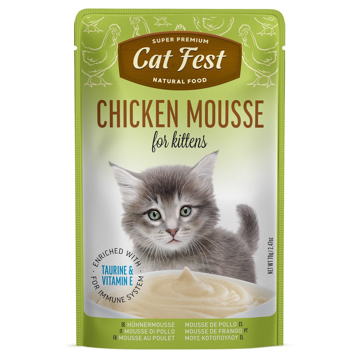 Cat Fest | Mousse de pollo para gatitos
