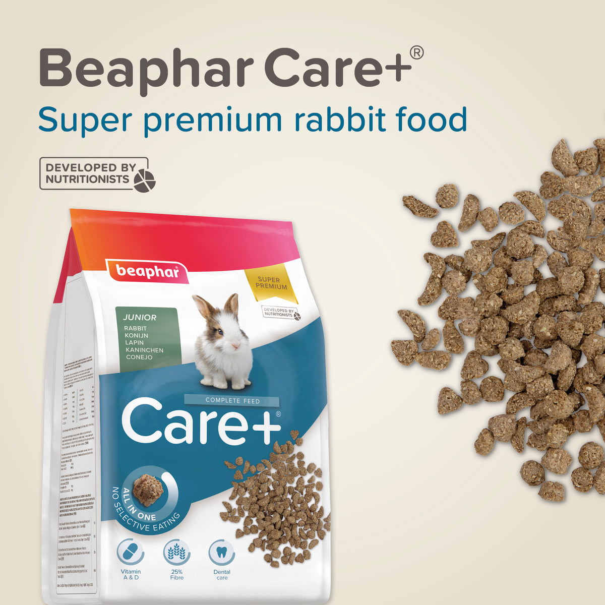 Beaphar Care+ Rabbit Junior — imagen 4