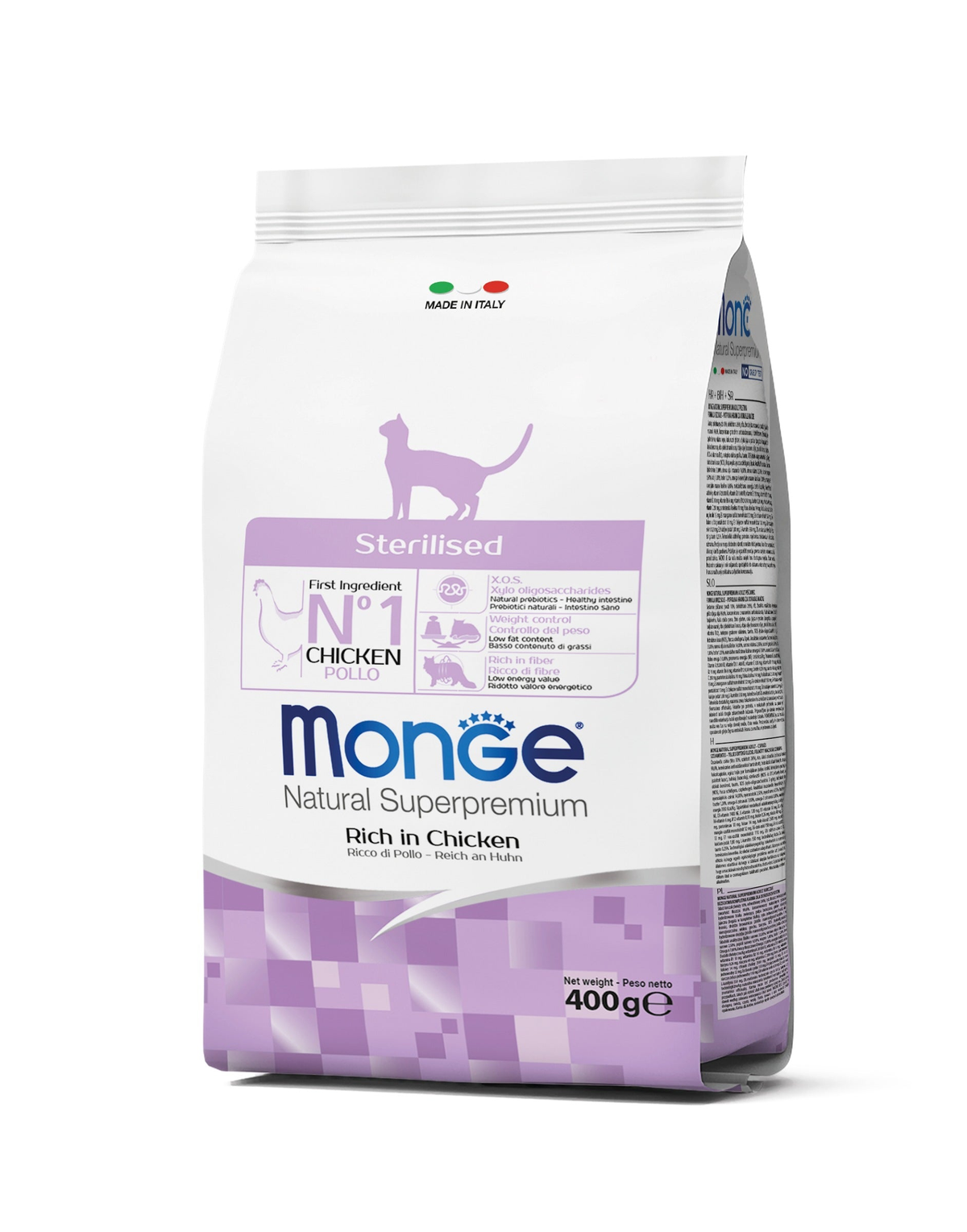 Monge | Seco gatos Sterilised