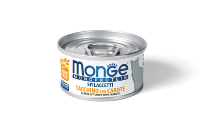 Monge | Humedo gatos Monoprotein Pavo y zanahoria