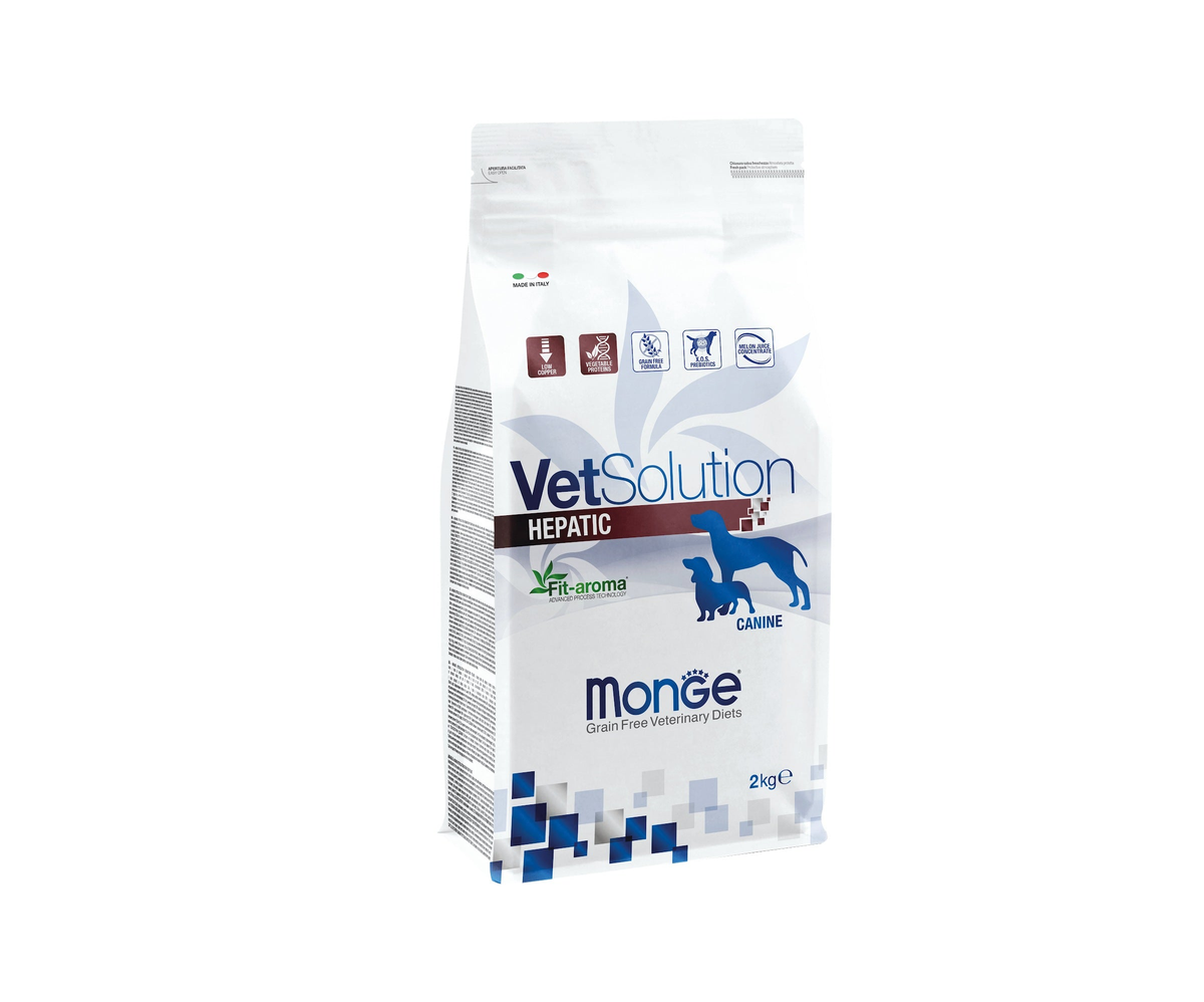 Monge VetSolution | Seco perros Hepatic
