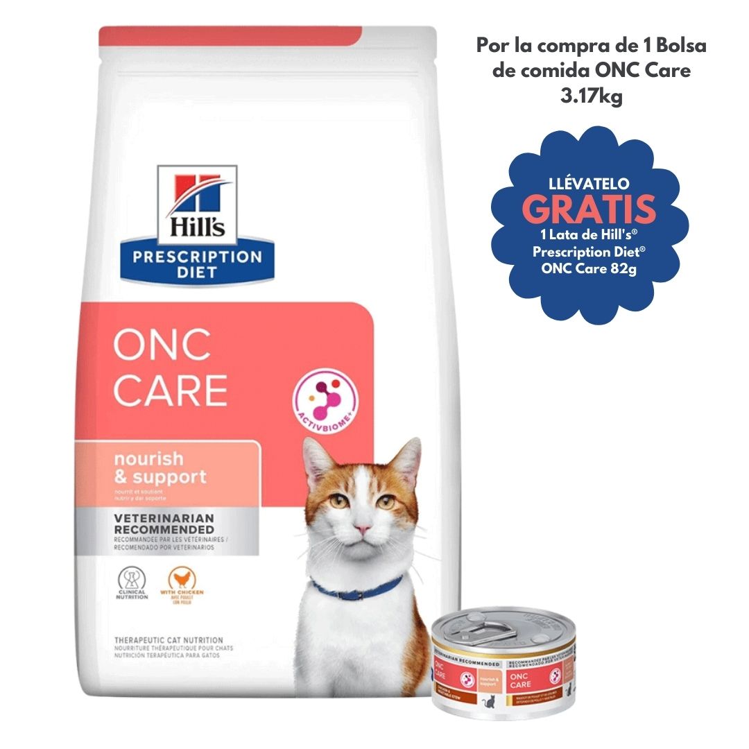 Hill's Prescription Diet | Alimento seco para gatos ONC Care. Receta de pollo