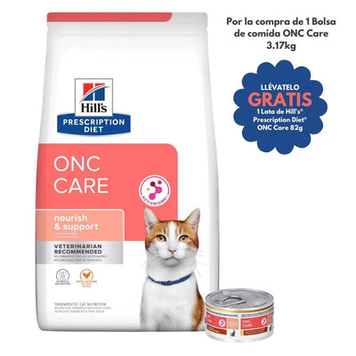 Hill's Prescription Diet | Alimento seco para gatos ONC Care. Receta de pollo