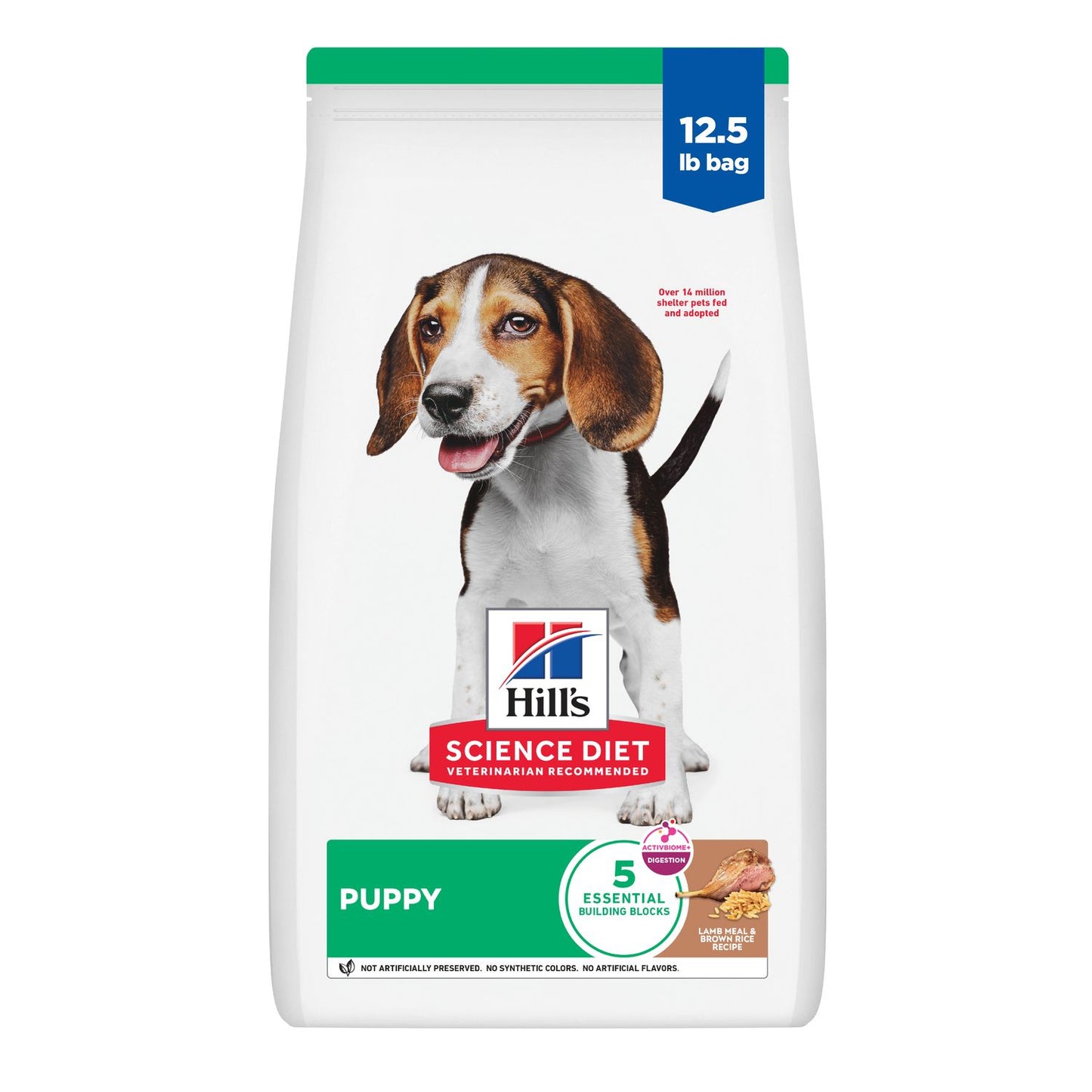 Hill's Science Diet | Alimento seco para perros cachorros Puppy. Receta de cordero y arroz.