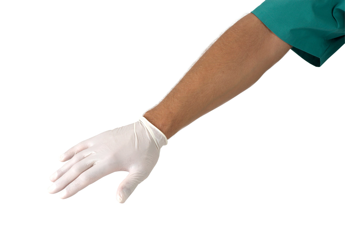 KRUUSE | Guantes de látex de examinación - secondary detail or packaging