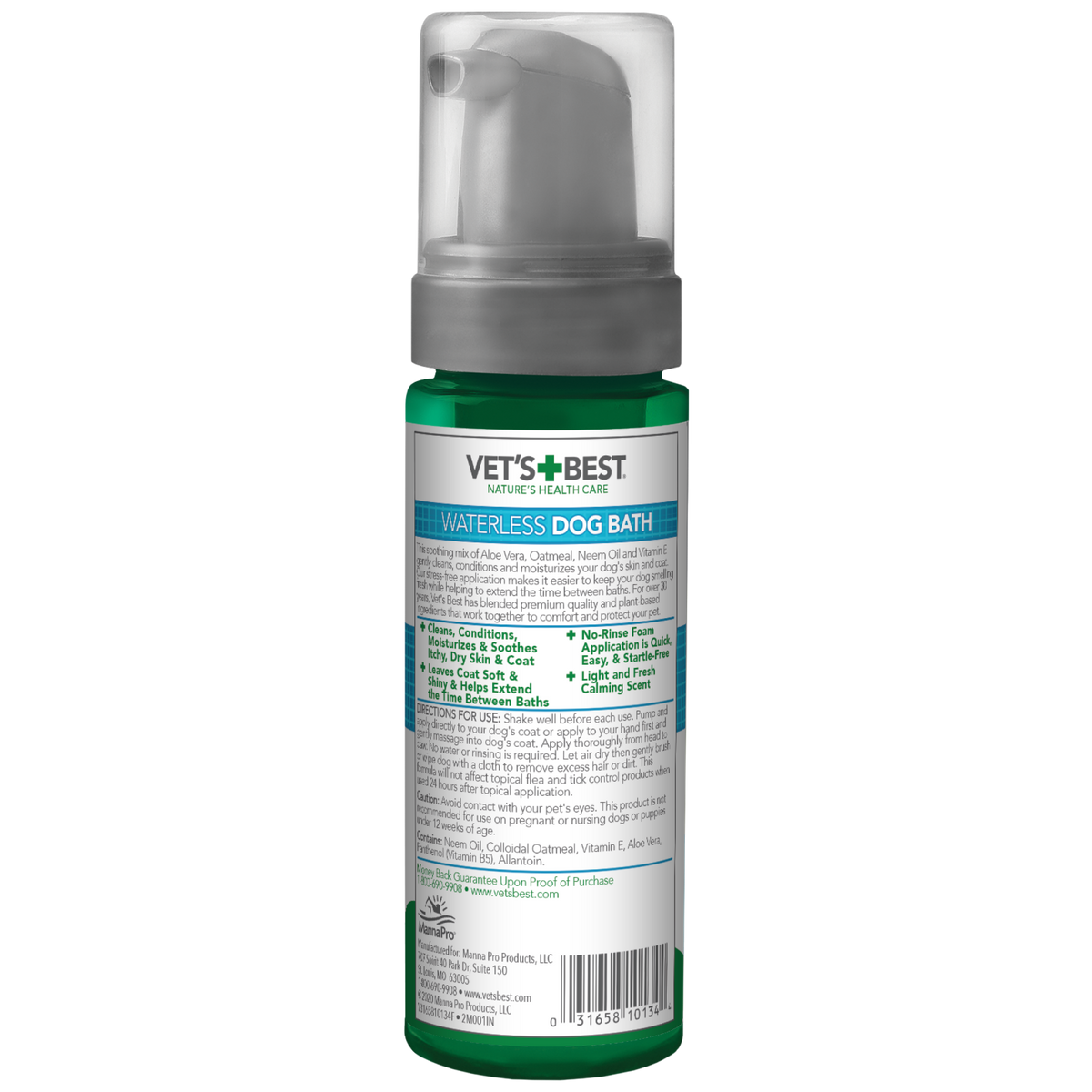 Vet's Best Waterless Dog Bath 150ml