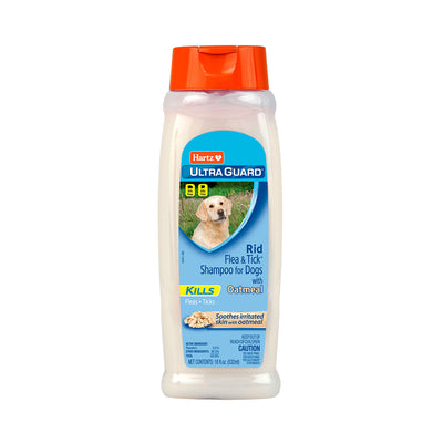 Hartz | UltraGuard Rid Flea Dog Shampoo — Oatmeal (532 ml)