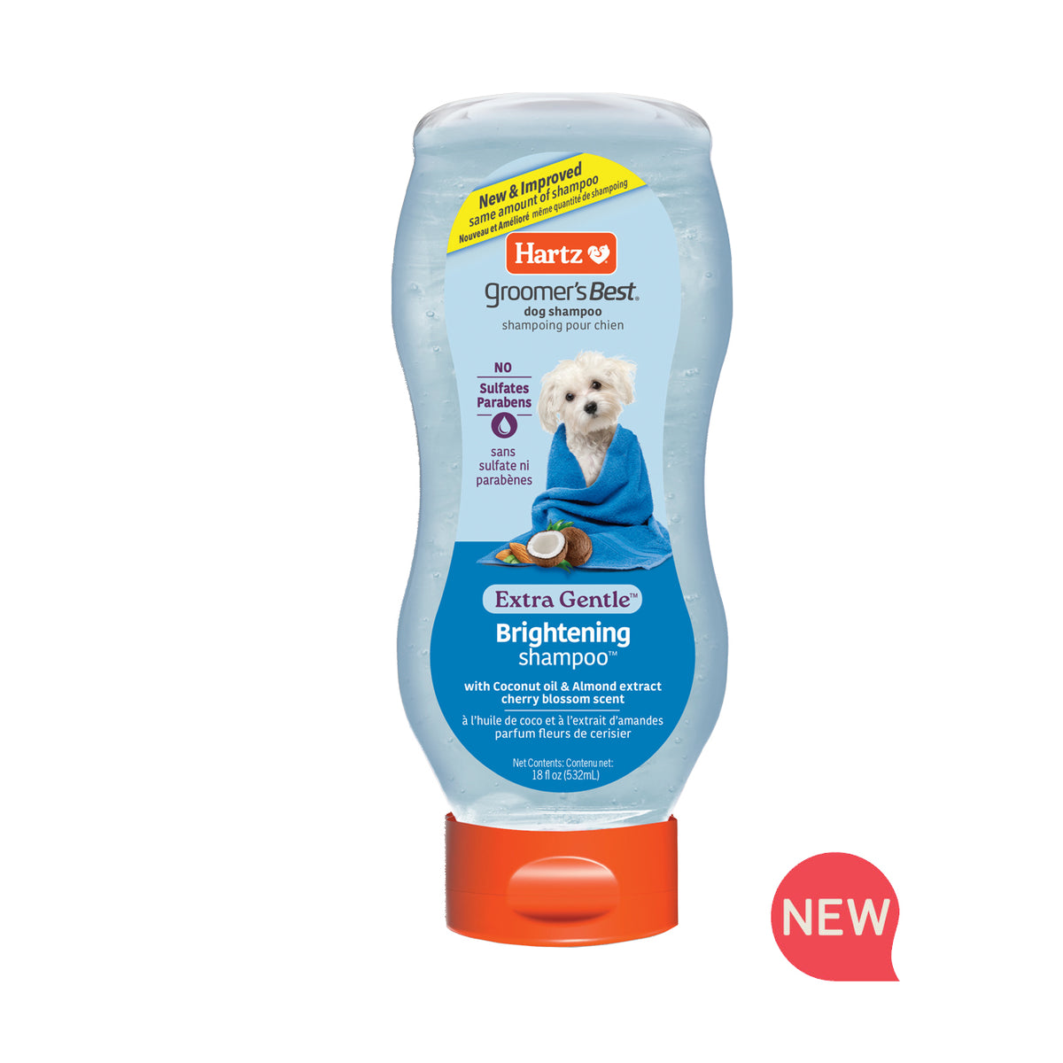 Hartz | Groomer's Best Whitener Shampoo (532 ml)