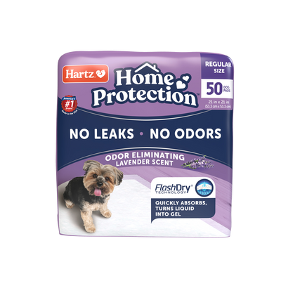 Hartz | Training Pads Odor Eliminating — 50 unid. (lavanda)
