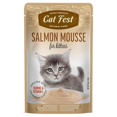 Cat Fest | Mousse de salmón para gatitos