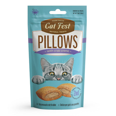 Cat Fest | Almohaditas rellenas de crema de cangrejo para gatos