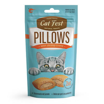Cat Fest | Almohaditas rellenas de crema de camarón para gatos