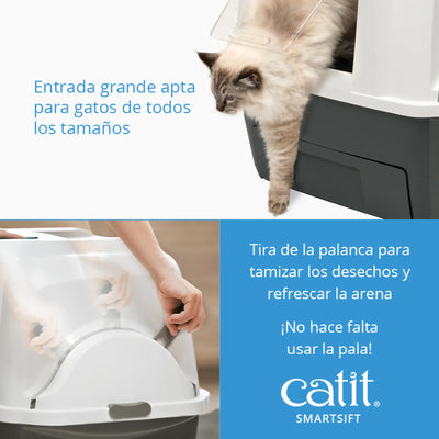 Catit | Arenero auto limpiable Smartsift