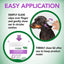 Vet's Best Clean Ear Finger Pads — en uso