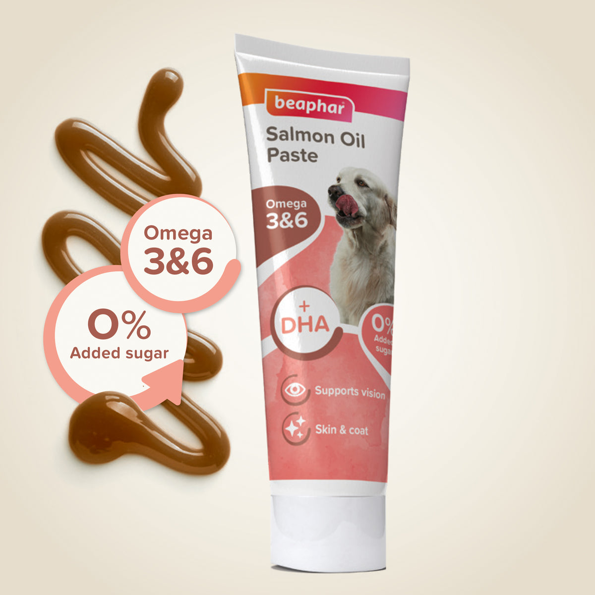 Beaphar Salmon Oil Paste Dog — imagen 2
