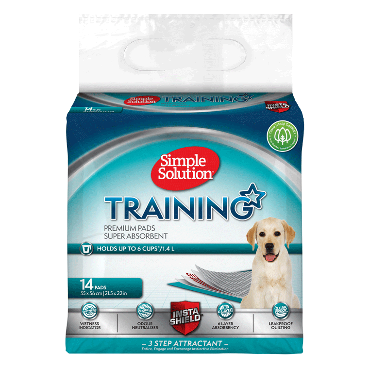 Simple Solution Training Pads 14 — frontal