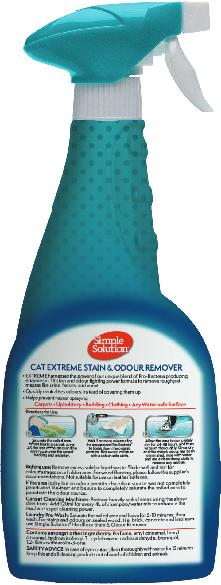 Simple Solution Extreme Stain & Odour Remover Cat — reverso