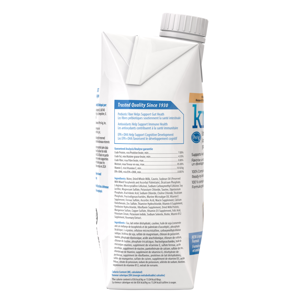 PetAg KMR Liquid — lateral izquierdo