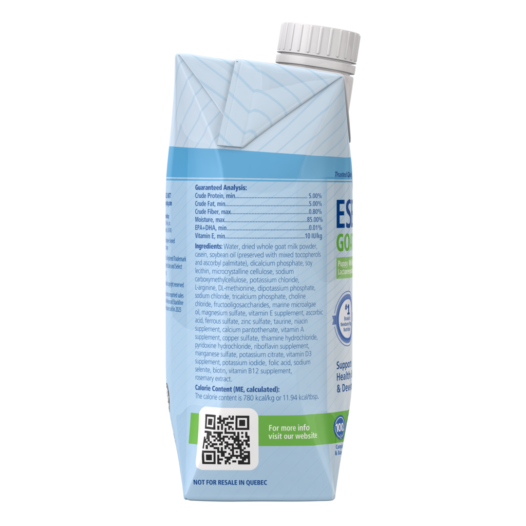PetAg Goat's Milk Esbilac Liquid — lateral izquierdo