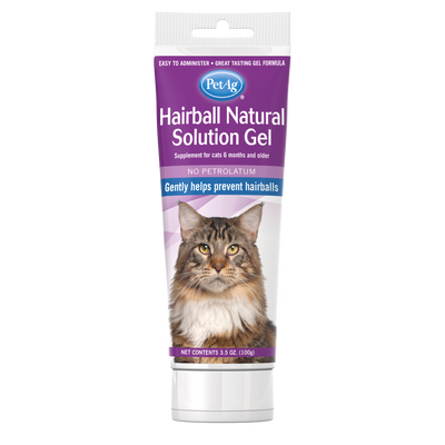 Pet-Ag | Hairball Natural Solution Gel For Cats