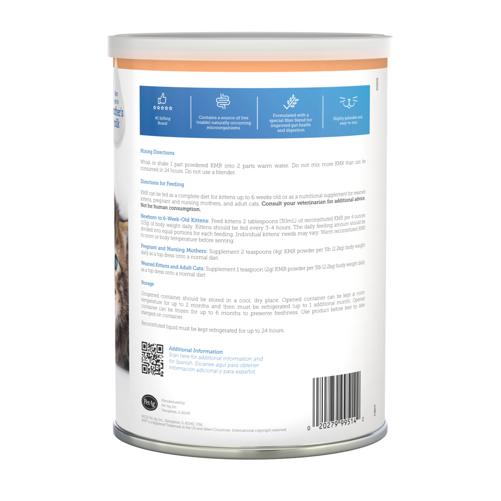PetAg KMR Powder — lateral derecho