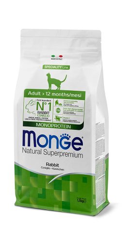 Monge | Alimento húmedo para perros adultos Monoprotein. Conejo