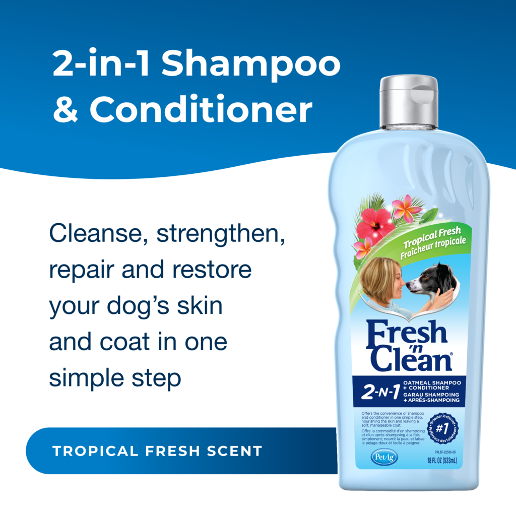 PetAg Fresh 'n Clean 2-in-1 Oatmeal Shampoo — detalle 1