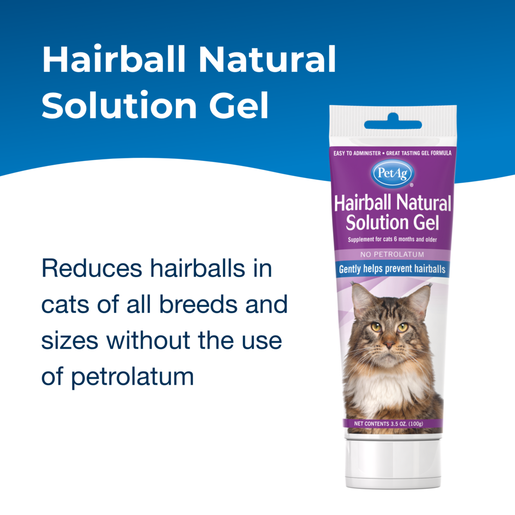 PetAg Hairball Natural Solution Gel — detalle 1