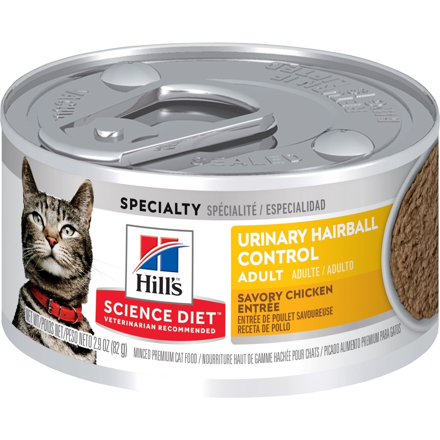 Adult Urinary & Hairball Control Cat Food | Shop Hill's Pet Nutrition